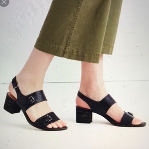 Madewell Mariel Buckle Sandals 8.5!